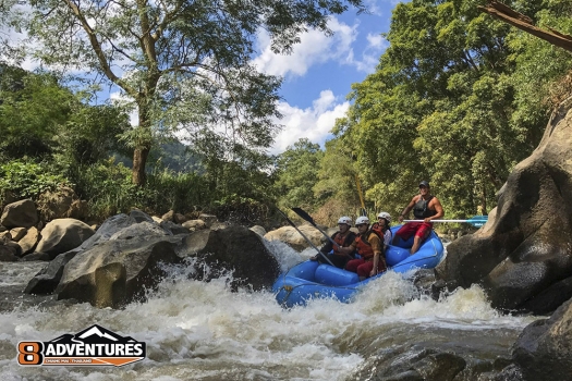 8Adventures WHitewater Rafting Ching Mai Tour