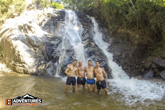 Jungle Trekking Chiang Mai Tour Waterfall 8Adventures