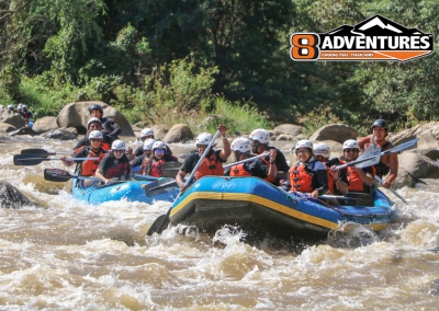 8Adventures Team Building Thailand Whitewater Rafting 8km