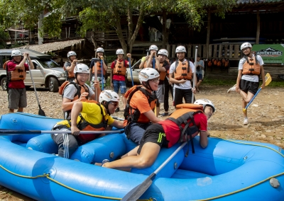 8Adventures Field Trip Multi Day School Trip White Water Rafting Training Chiang Mai