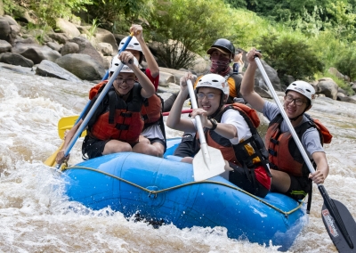 8Adventures Multi Day School Trip White water Rafting 8km Fun Chiang Mai