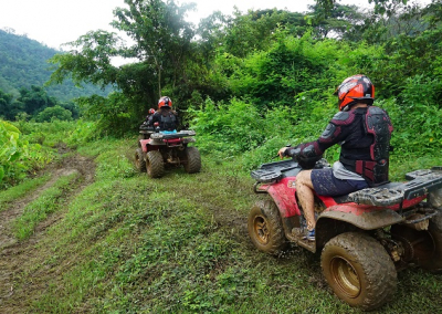 ATV on the way Chiang Mai