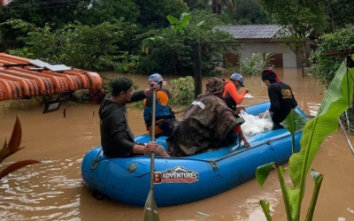 Flood Rescue and Clean Up Efforts