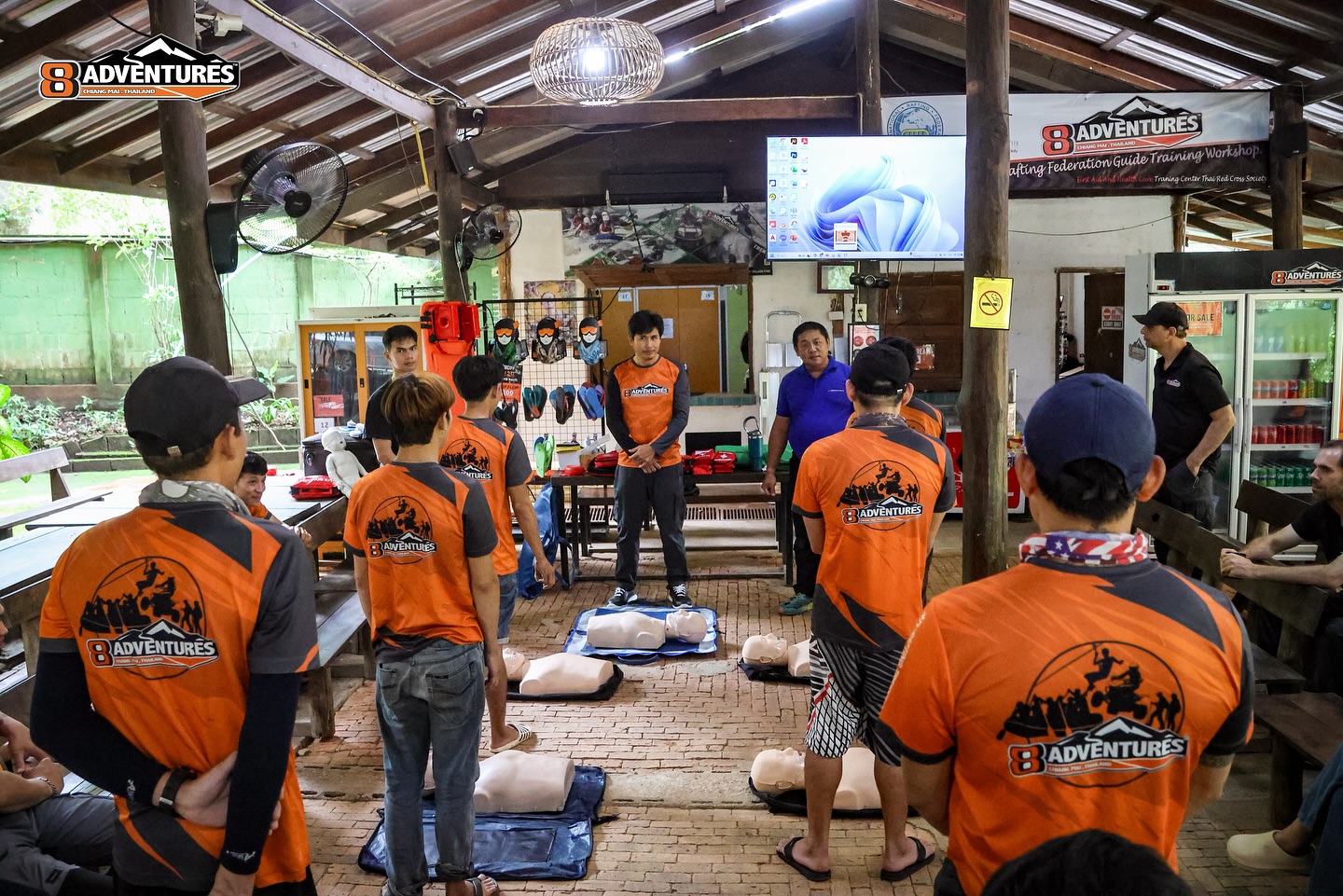 8Adventures CPR training